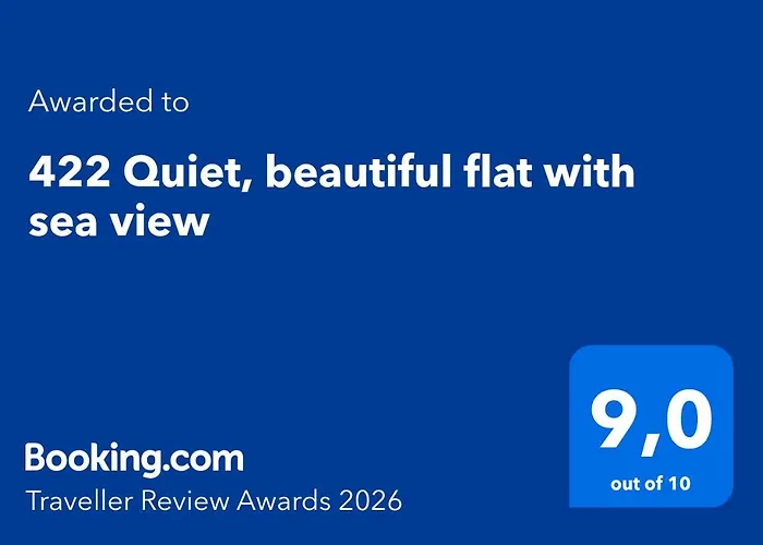 422 Quiet, Beautiful Flat With Sea View Διαμέρισμα