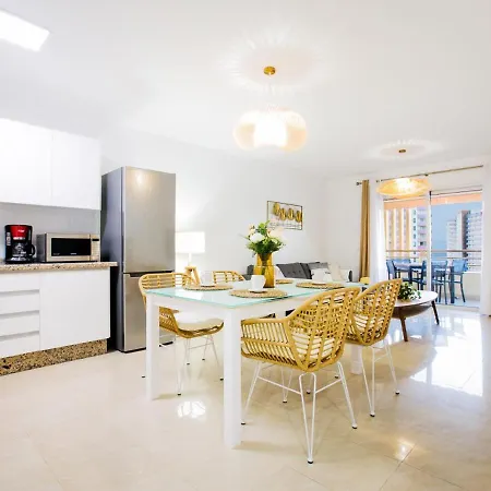422 Quiet, Beautiful Flat With Sea View Appartement Playa Paraiso (Tenerife)